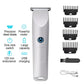 Electric Hair Clippers Cordless Beard Trimmer White