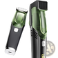 Electric Hair Trimmer with Vacuum and Digital Display