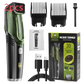 Electric Hair Trimmer with Vacuum and Digital Display