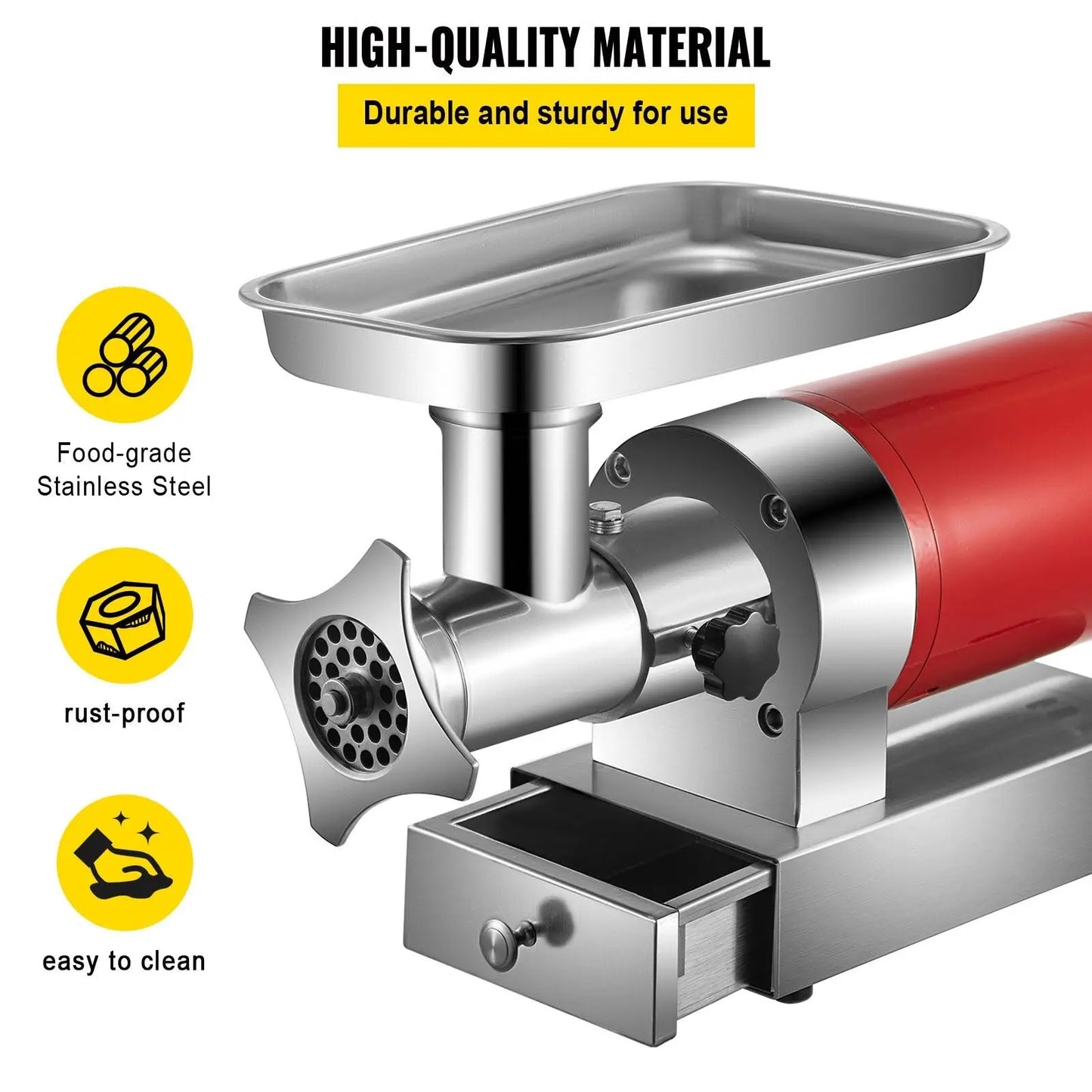 Electric Meat Grinder 1100w 661lbs/hour Sausage Maker