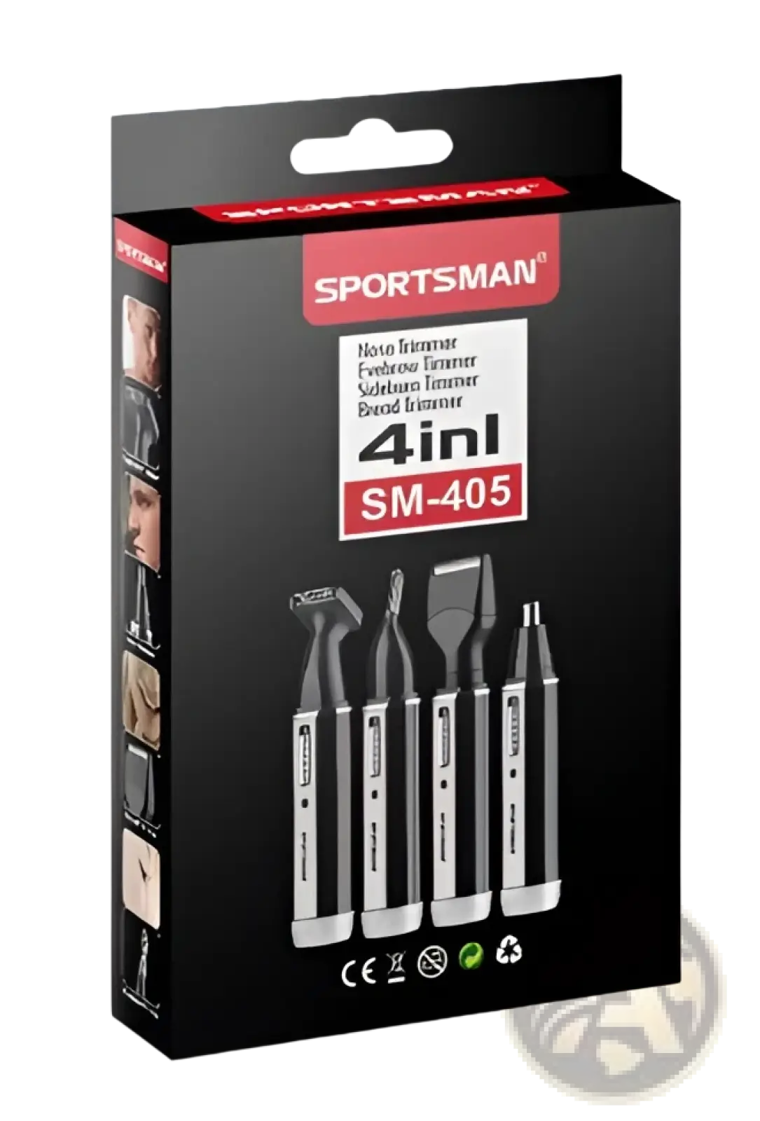 Electric Nose Hair Trimmer Sportsman 4 in 1 Grooming Set