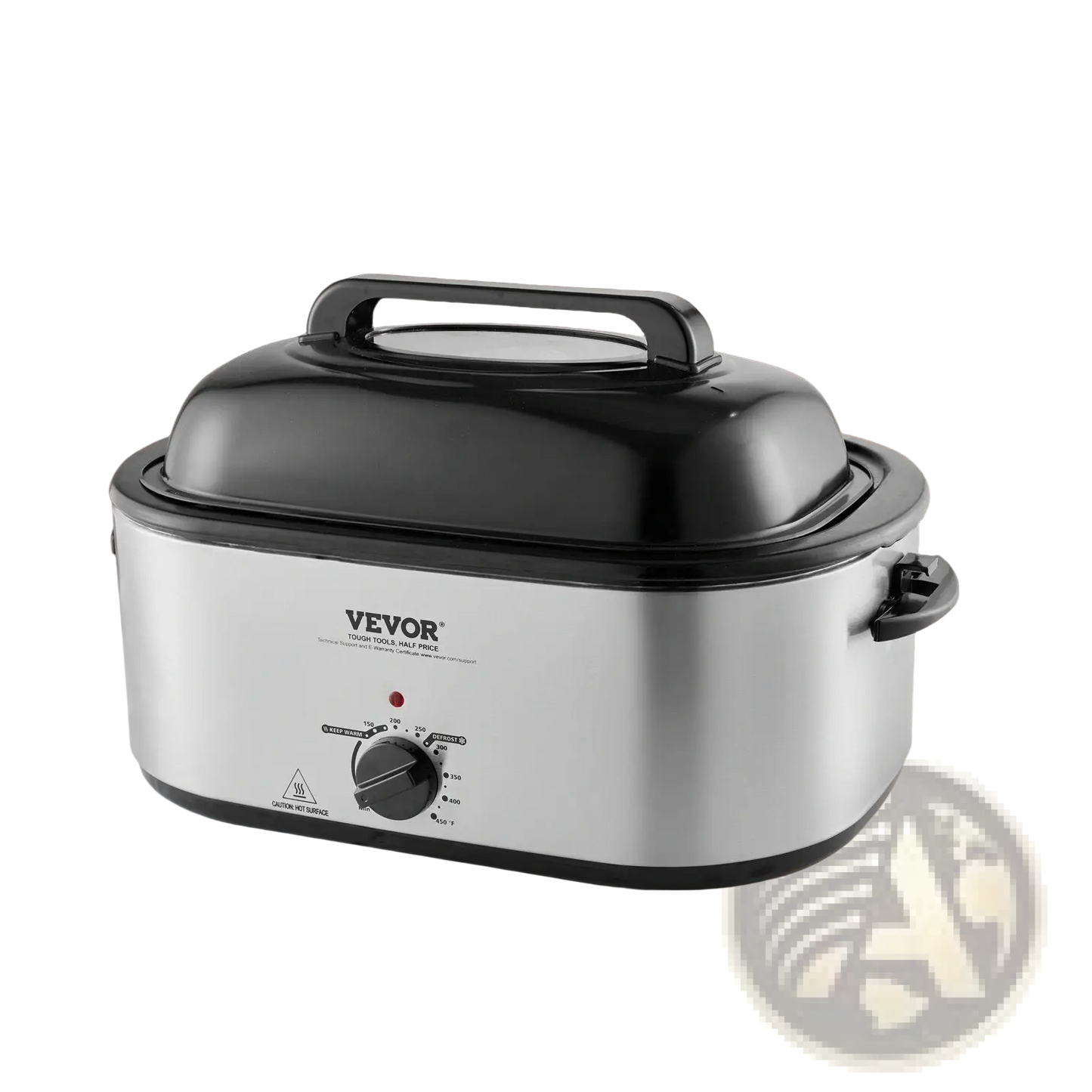 Electric Roaster Oven 24 Qt Turkey Roaster with Lid