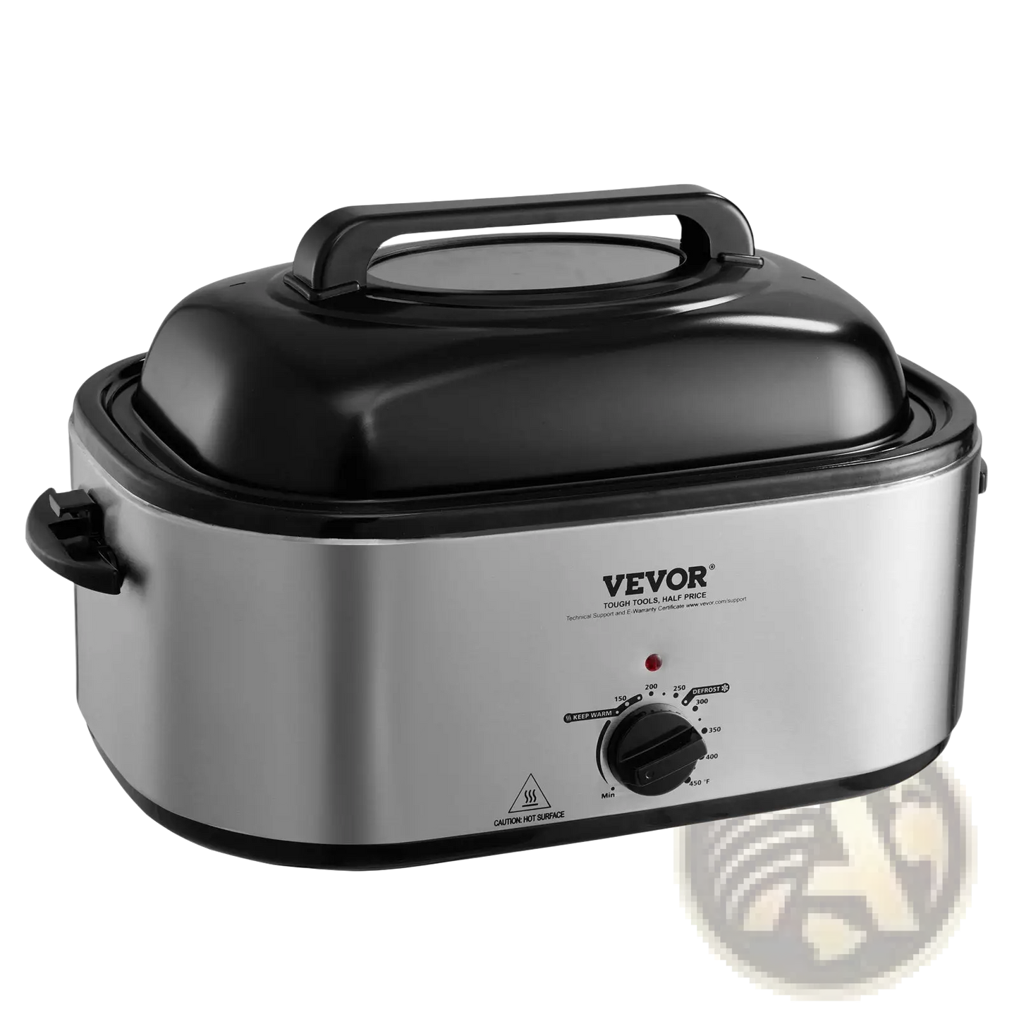 Electric Roaster Oven 24 Qt Turkey Roaster with Lid