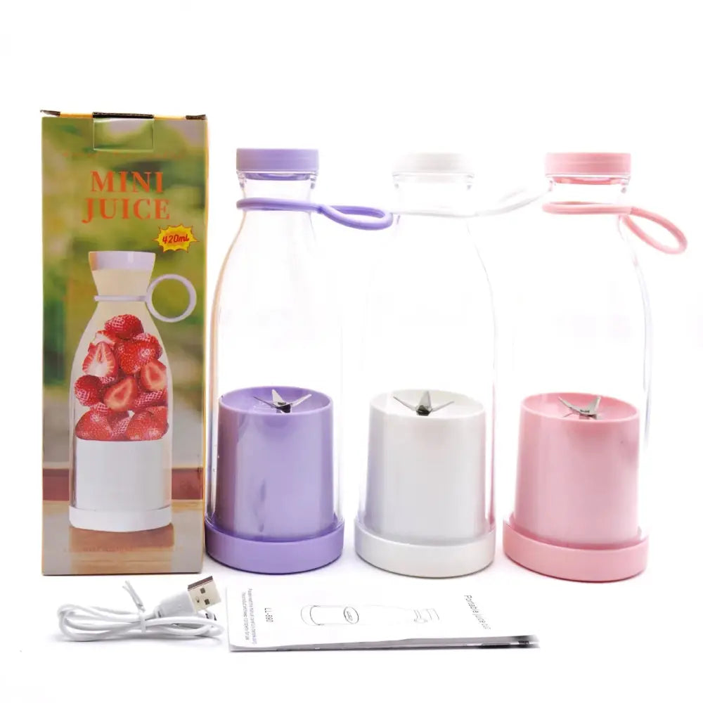 Portable Usb Rechargeable Personal Blender and Juicer Cup