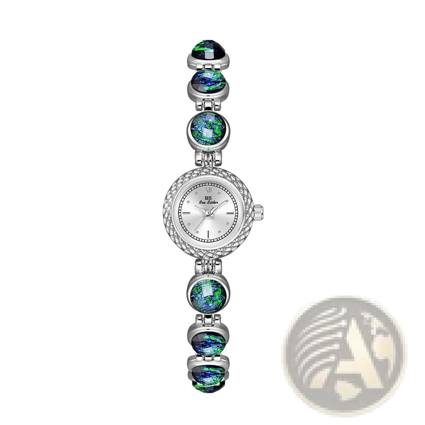 Elegant Pearl Bracelet Quartz Watch for Women