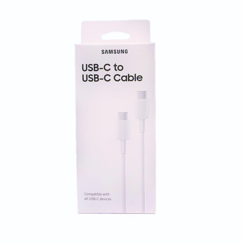 Samsung EP-DA705BWEGWW USB Type-C केबल, USB Type-C के लिए, 1 मी, 60 W, सफ़ेद