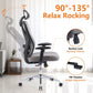 Ergonomic Mesh Office Chair with Adjustable Headrest