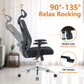 Ergonomic Mesh Office Chair with Adjustable Headrest