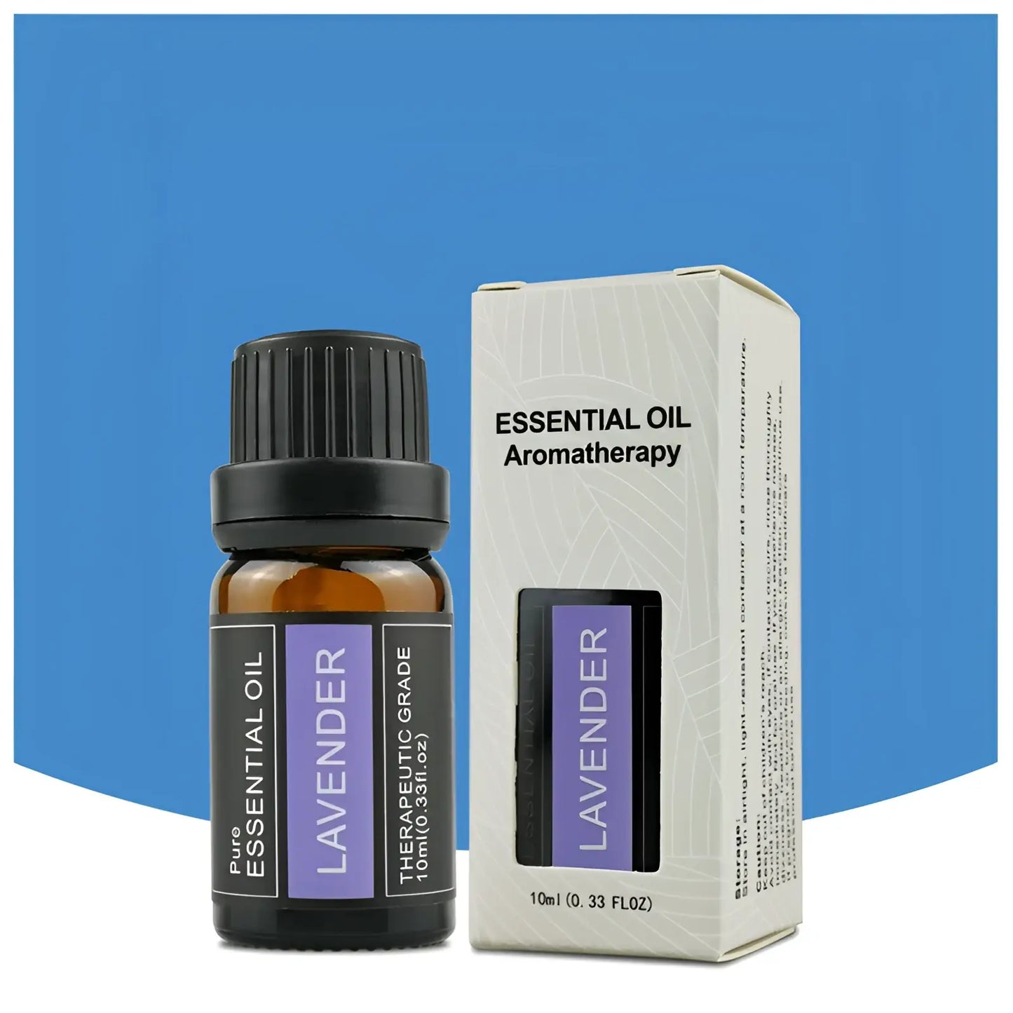 Essential Oil Aromatherapy Set 10ml Fragrance Box