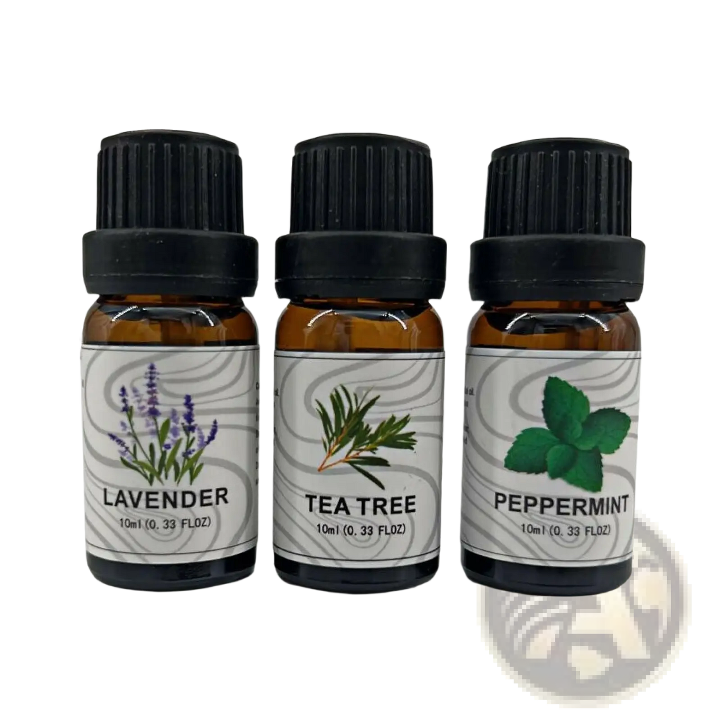 Essential Oil Set Lavender Tea Tree Peppermint 3 Pack