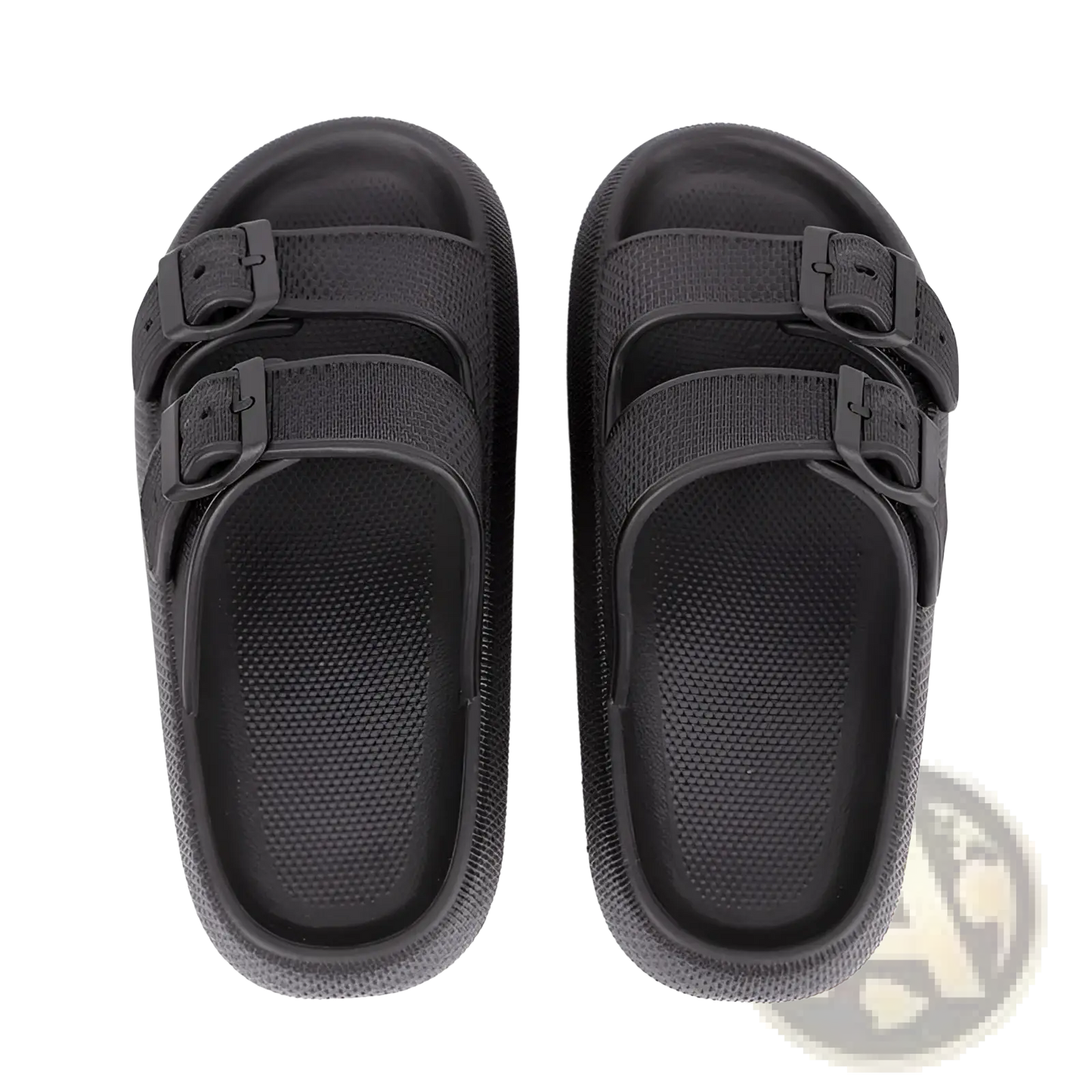 Eva Platform Buckle Sandals Breathable Thick Sole Slippers