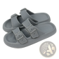 Eva Platform Buckle Sandals Breathable Thick Sole Slippers