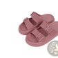 Eva Platform Buckle Sandals Breathable Thick Sole Slippers