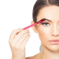 Eyebrow Brush and Gel Set with Pink Angled Applicator
