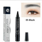 Eyebrow Pencil Waterproof Long Lasting 4 Claw Pen