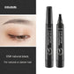 Eyebrow Pencil Waterproof Long Lasting 4 Claw Pen
