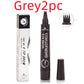 Eyebrow Pencil Waterproof Long Lasting 4 Claw Pen