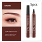Eyebrow Pencil Waterproof Long Lasting 4 Claw Pen