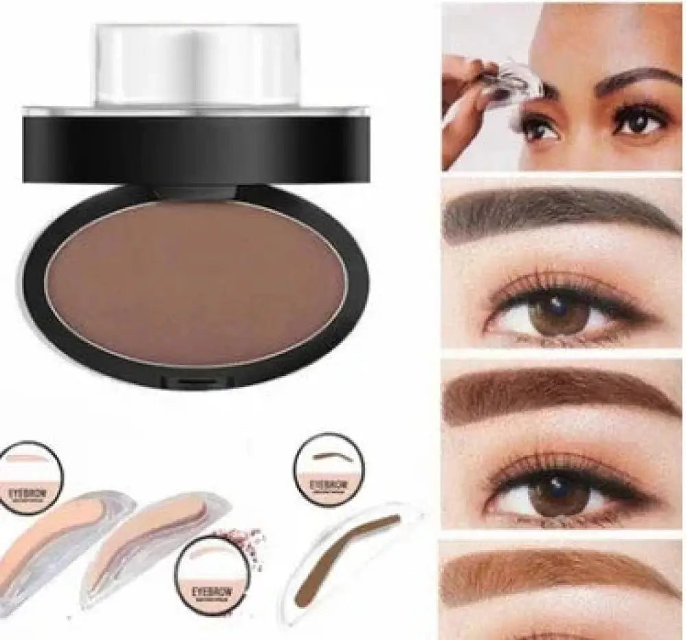 Professional Waterproof Eyebrow Stamp and Stencil Kit