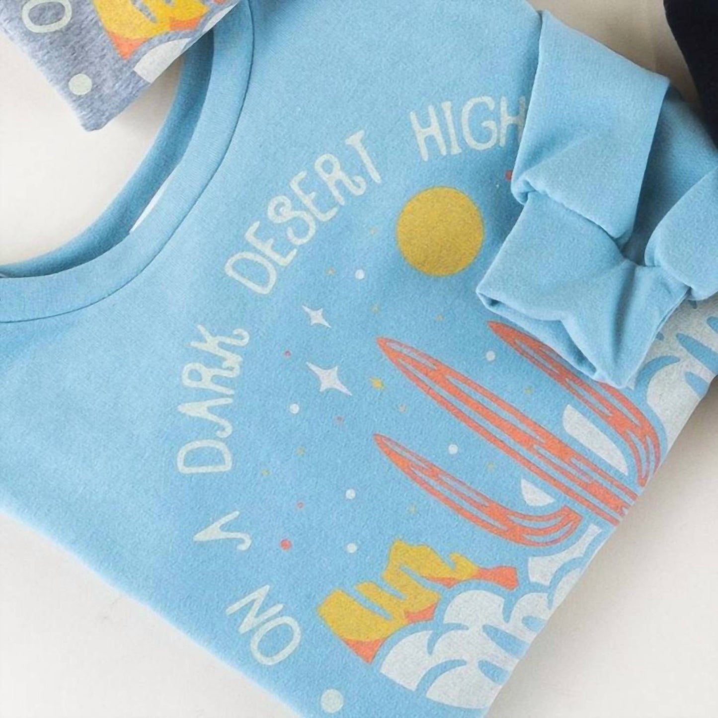 12Pm By Mon Ami - Dark Desert Highway Sweatshirt
