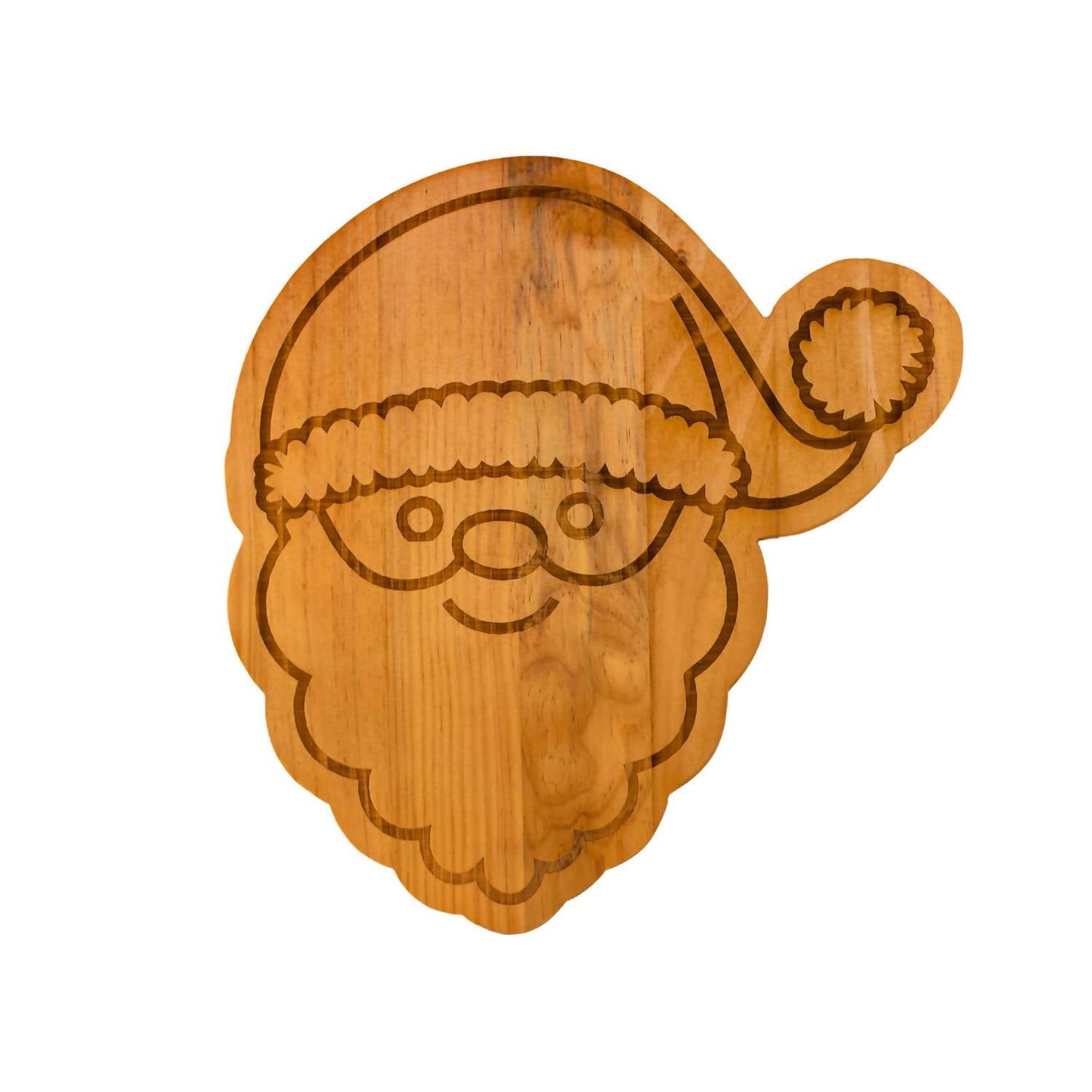 Creative Gifts International - Santa Wood Board - 15" x 14"