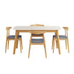 5 Piece Dining Set With Upholstered Chairs