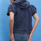 Free People - Summer Short Sleeve Cropped Hoodie