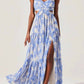 Astr - Fritillaria High Slit Maxi Dress