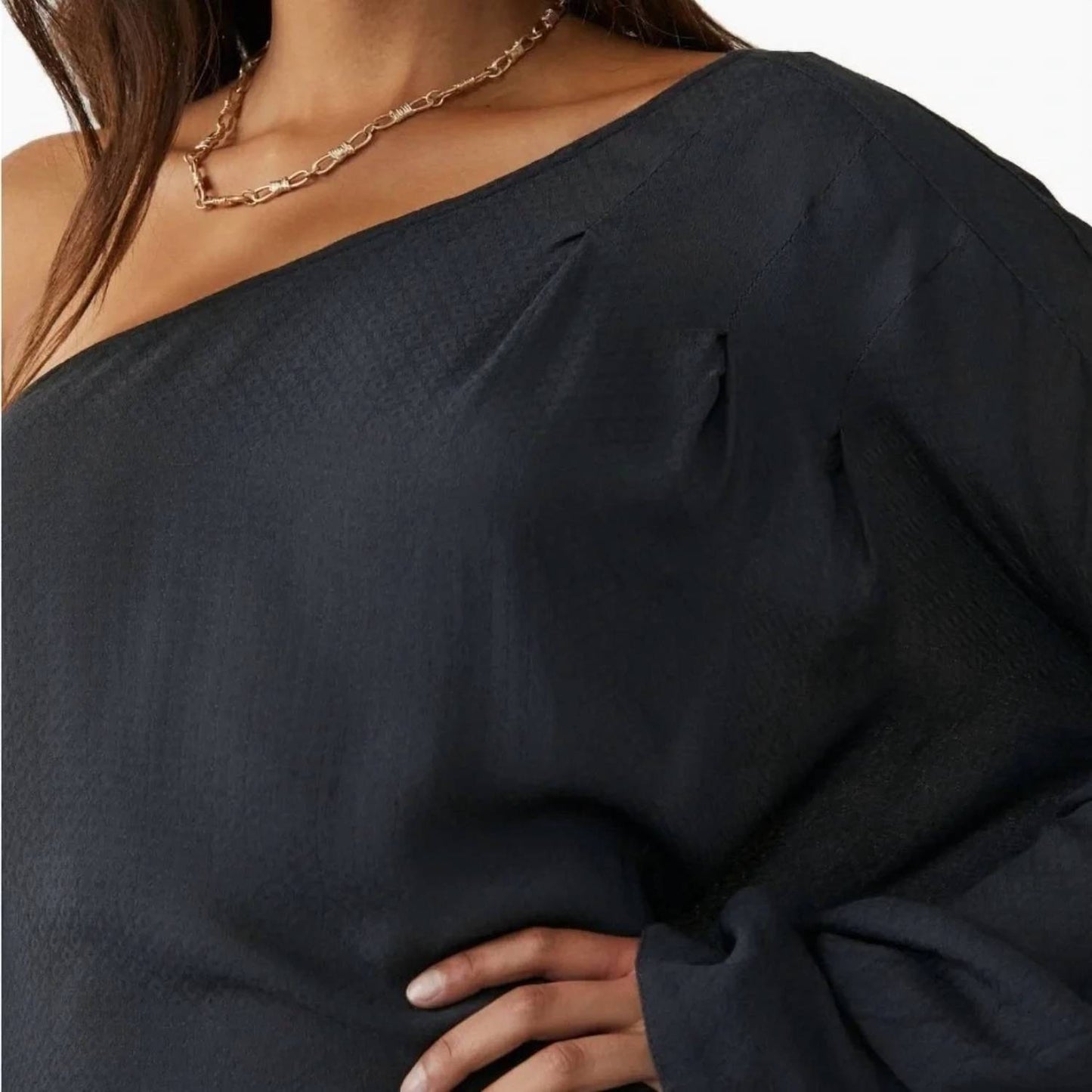 Free People - Justina One Shoulder Blouse