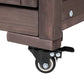 K&K 66.5' Outdoor Kitchen Island for Big Green Egg Grills