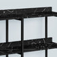 Accent Console Table for Entryway, Symmetrical Display