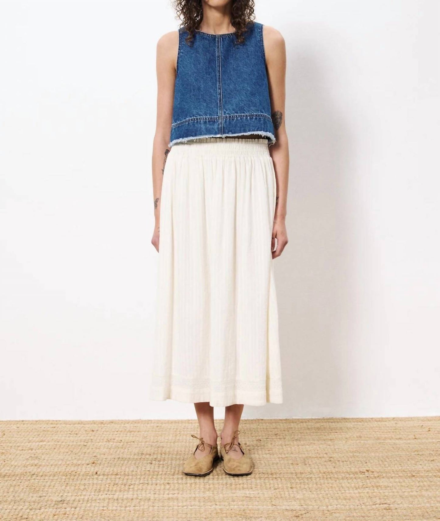 Frnch - Akane Midi Skirt