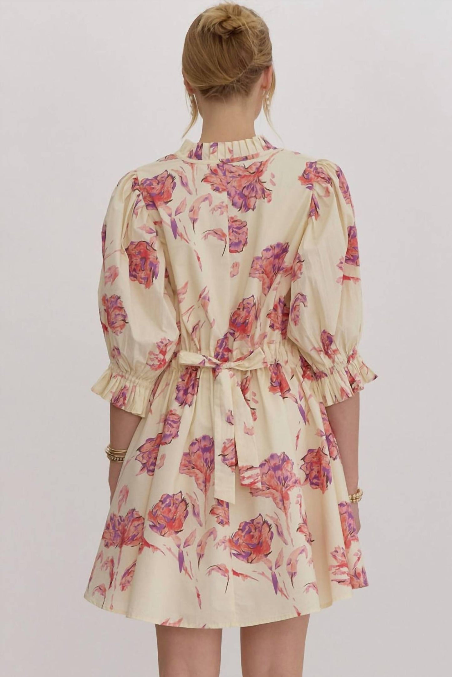 Entro - Floral Shirt Dress