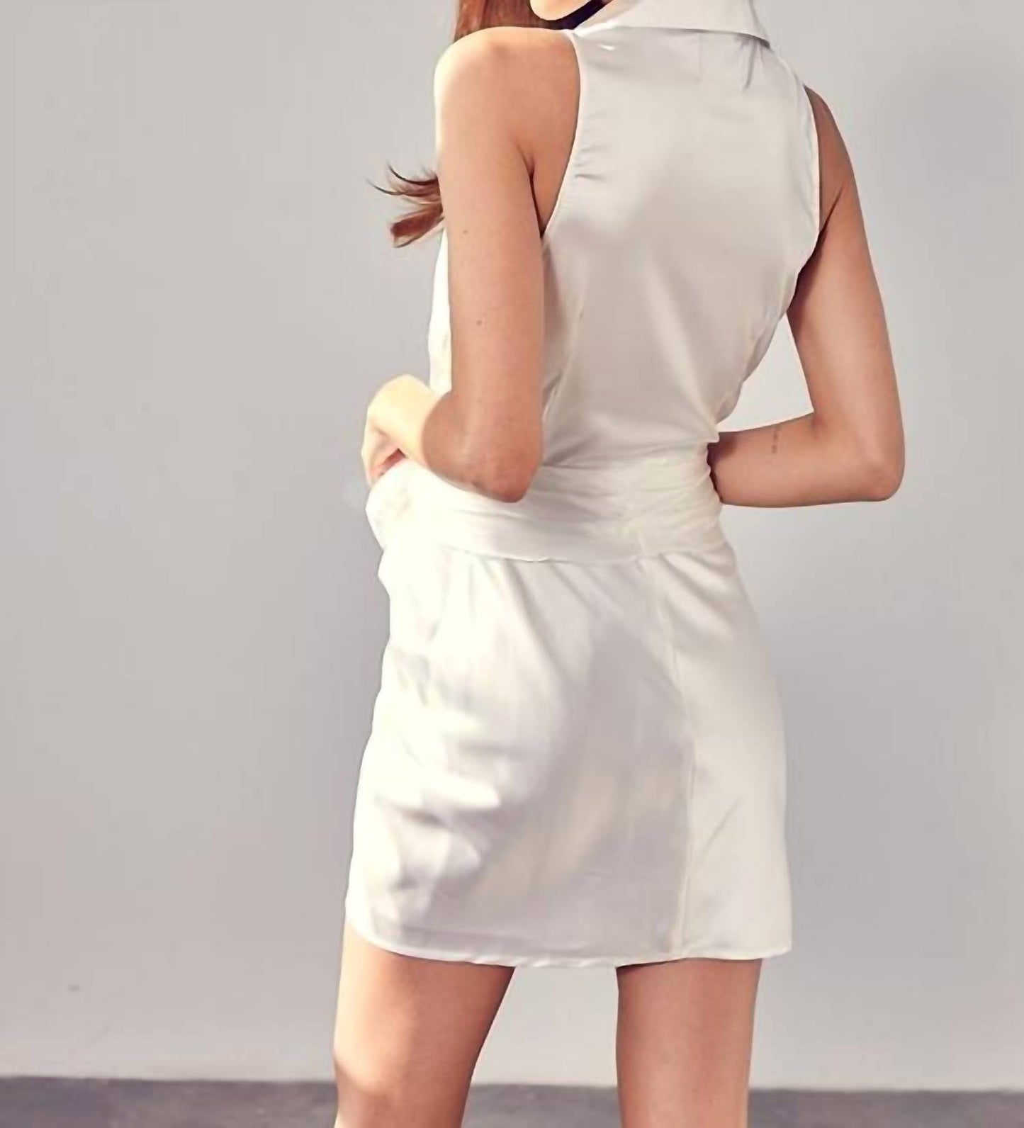 Do+Be - Sleeveless Front Tie Dress