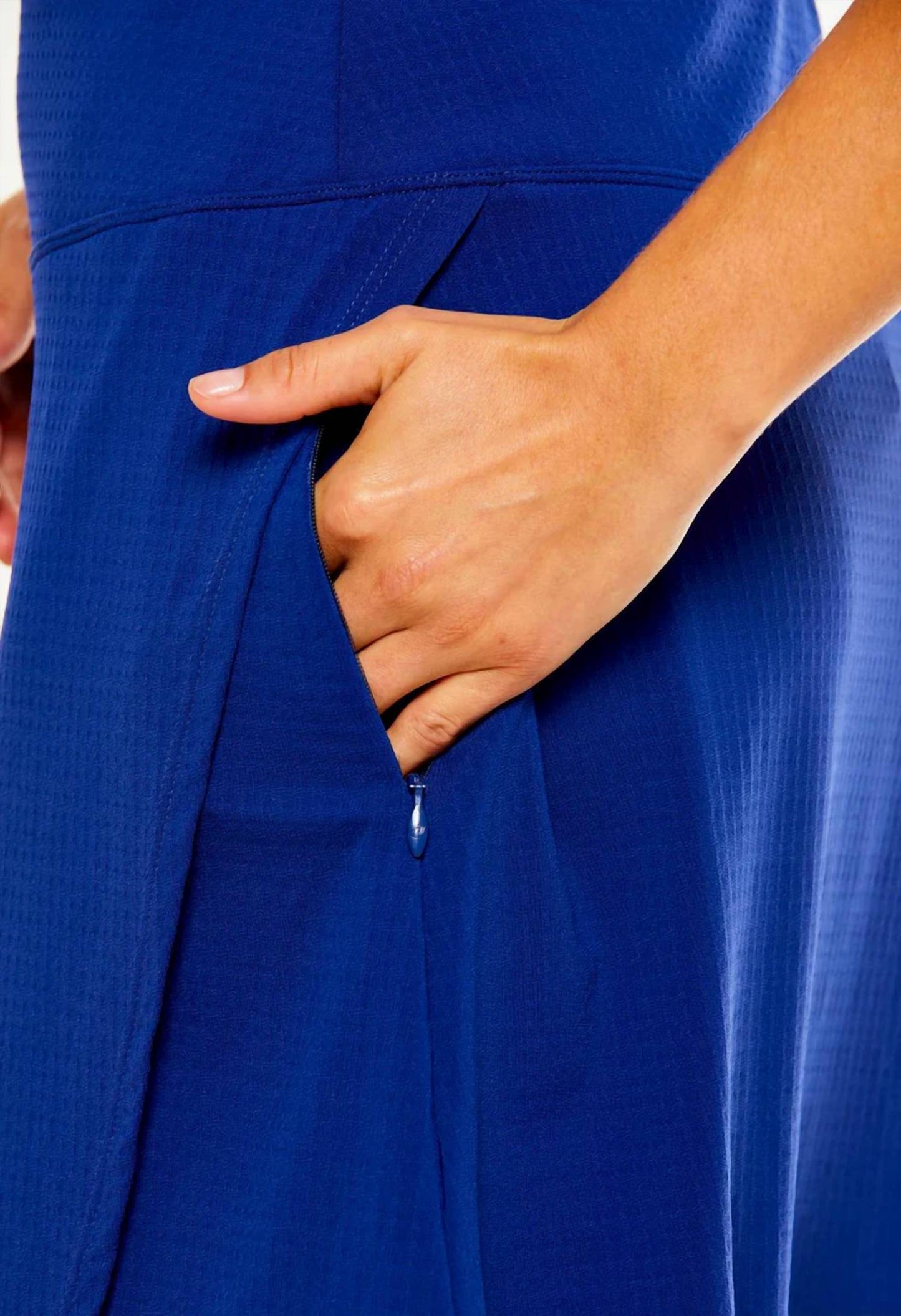 Ibkul - Faux Wrap Skirt