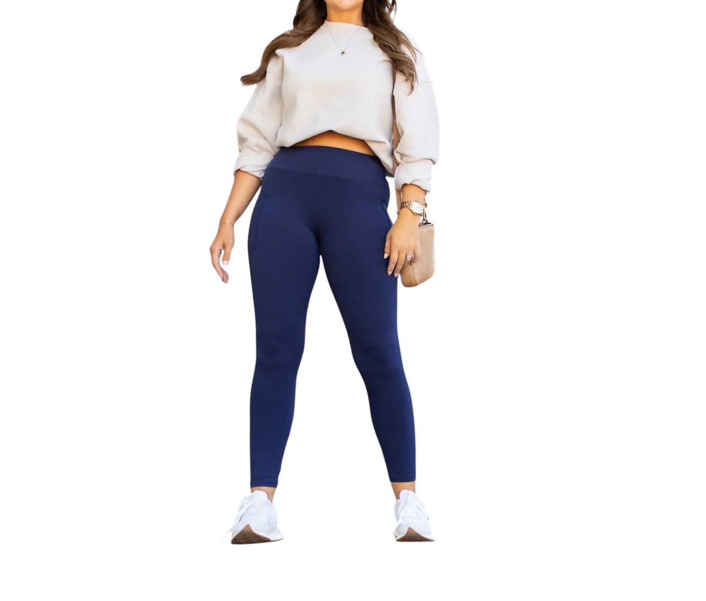 Julia Rose - Full-Length Leggings with Pocket