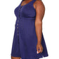 Double Take - Empire Elegance Sleeveless Dress