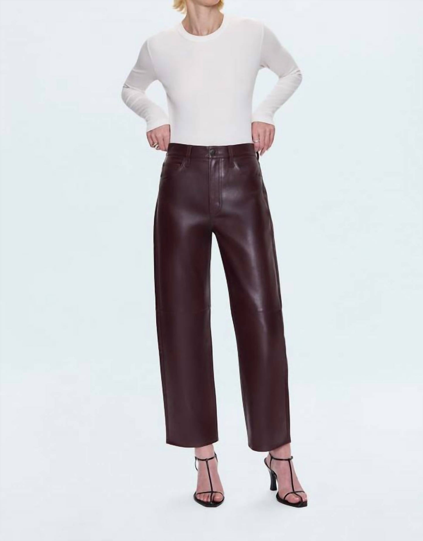 Pistola - Jett High Rise Bowed Straight Pant