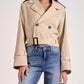 Elan - Cropped Trench Jacket