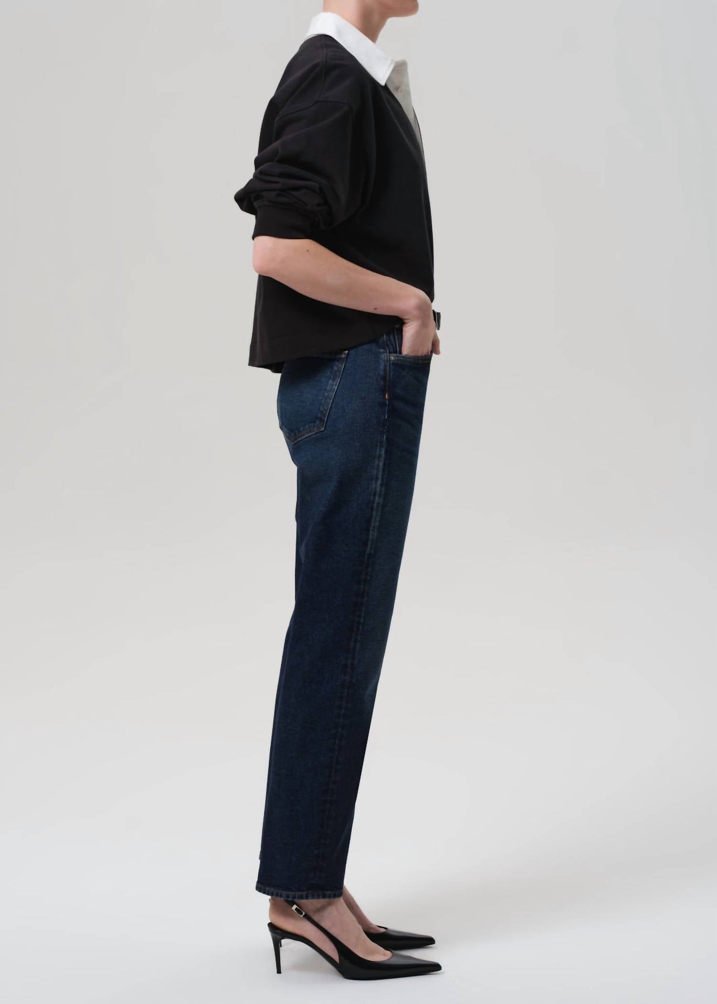 Citizens Of Humanity - Blaine High Rise Straight Leg Jeans