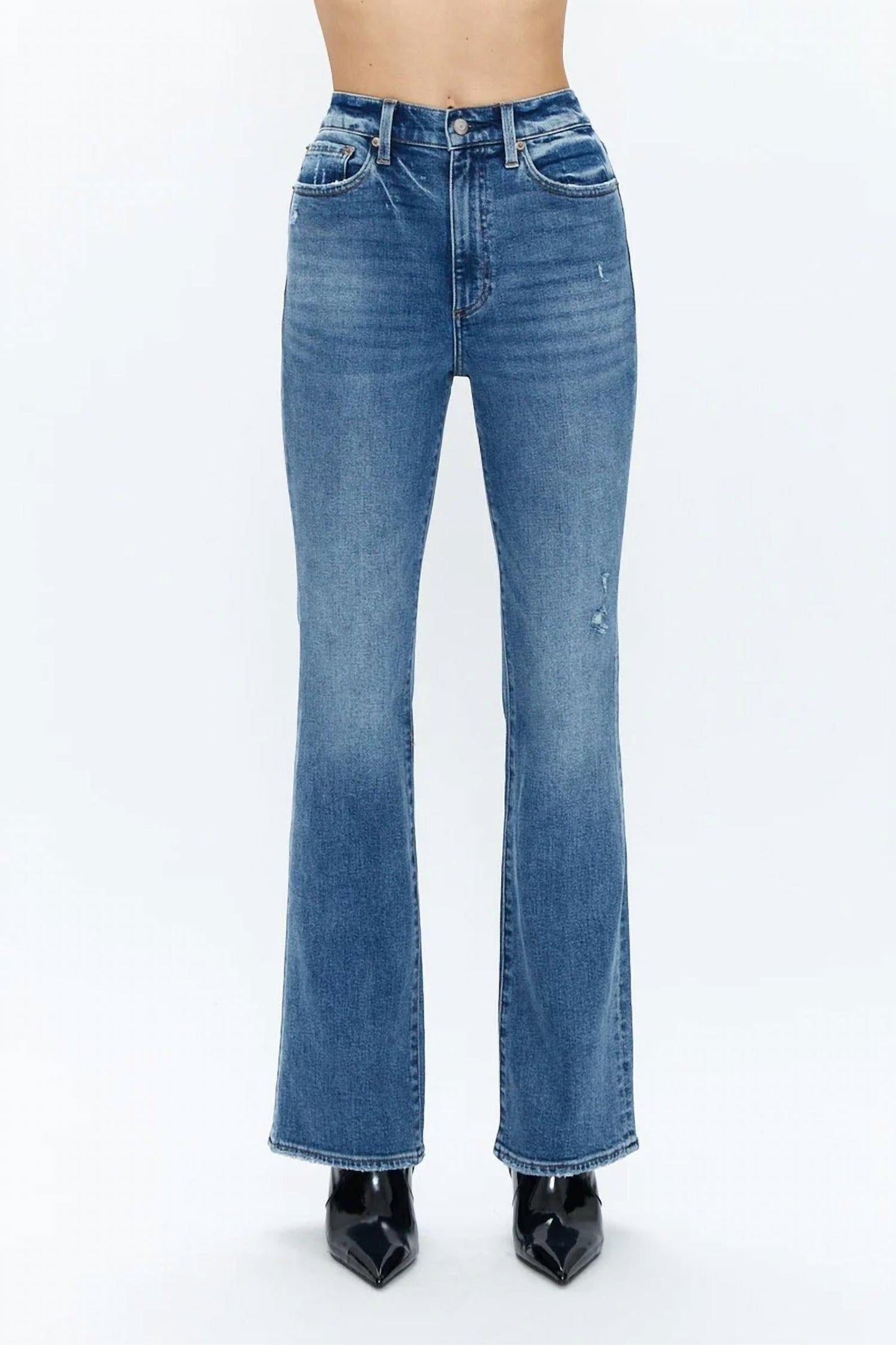 Pistola - Dana High Rise Boot Denim