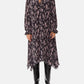 Ganni - Pleated Georgette Midi Dress