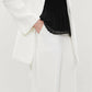 Topshop - High Rise Woven Suit Pants