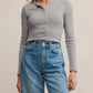 Z Supply - Stella Modal Rib Henley Tee