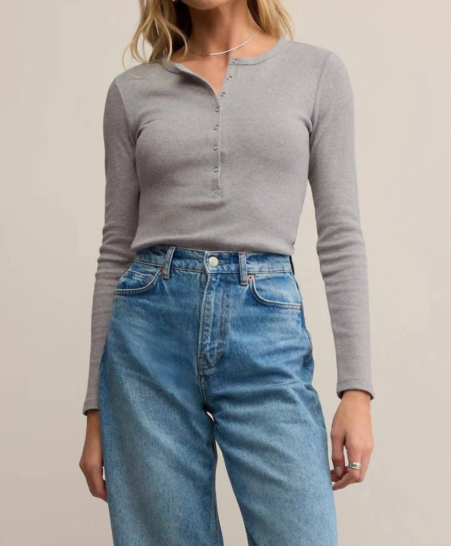 Z Supply - Stella Modal Rib Henley Tee