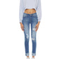 Kancan - Gemma Mid Rise Ankle Skinny Jean