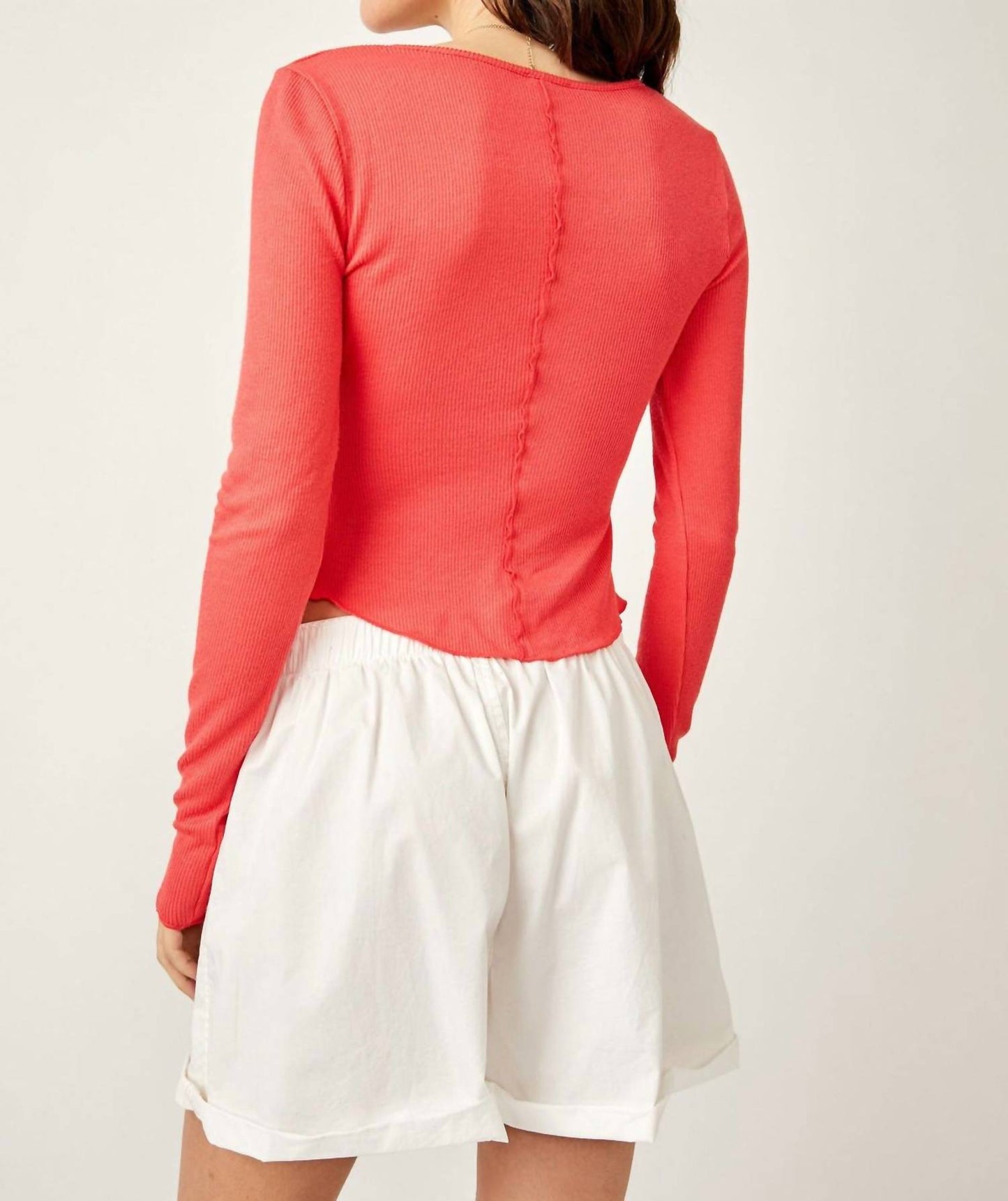 Free People - कीप इट बेसिक लेयरिंग टॉप