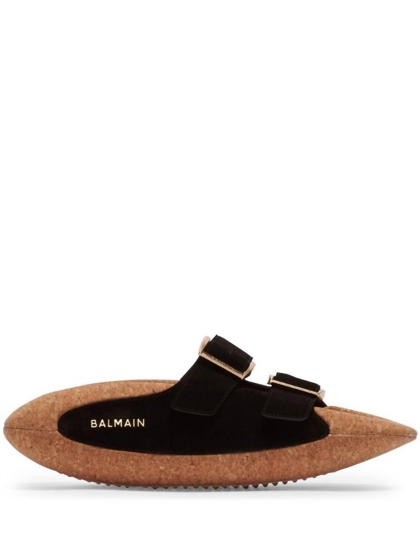 Balmain - महिलाओं के चंकी सोल वाले फ्लिप-फ्लॉप सैंडल