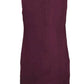 Naked Zebra - Neckline Accent Mini Shift Dress