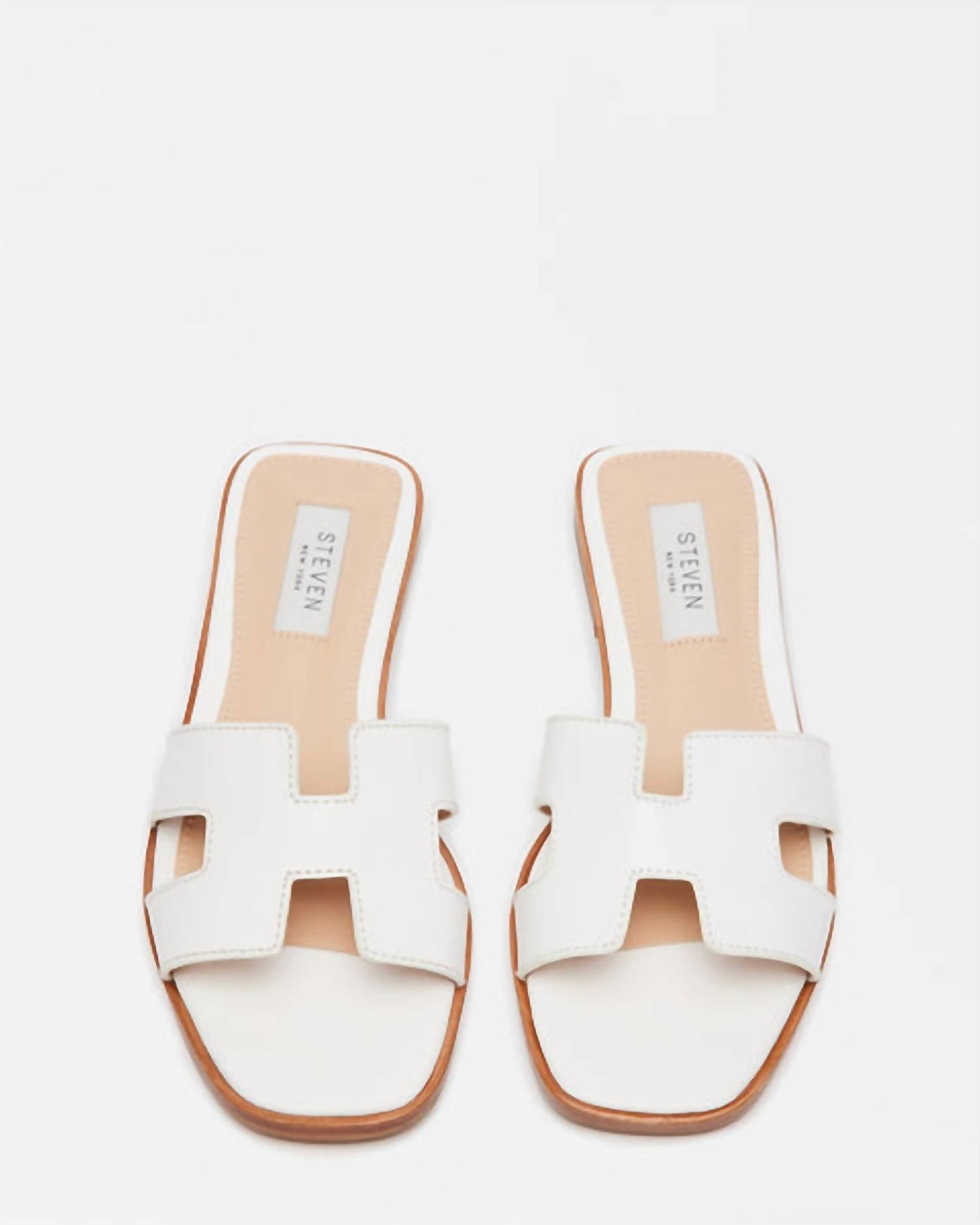 Steve Madden - Women's Haydn H Strap Leather Sandal